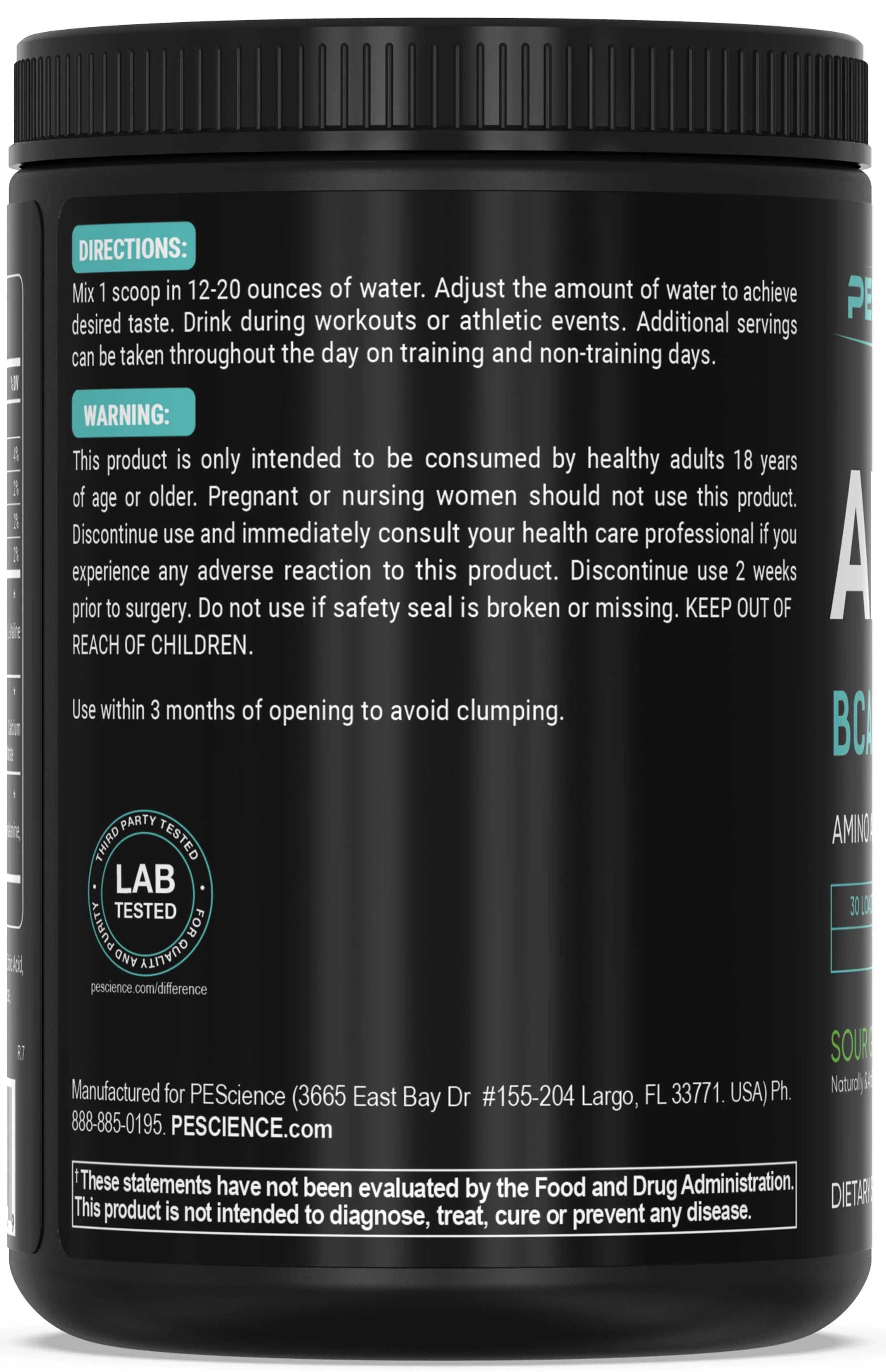 Amino IV BCAAs + EAAs - Image 15