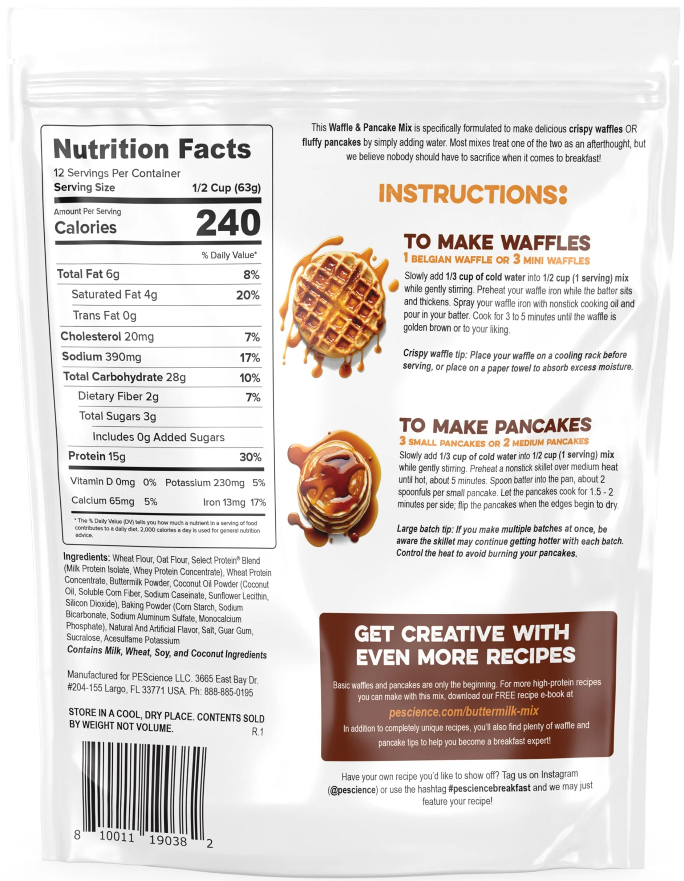 Protein Pancake & Waffle Mix - Image 13